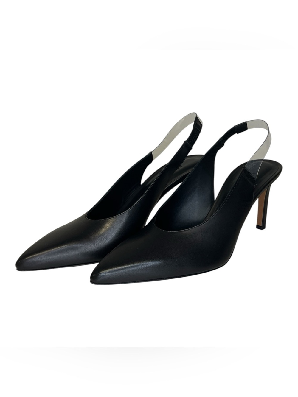 Tibi Sling Back Leather Heels